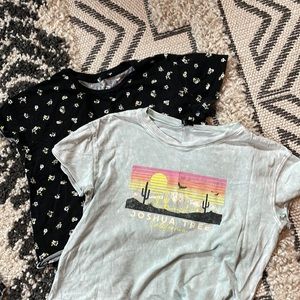 2 Art Class size L 10/12 Girls Tops